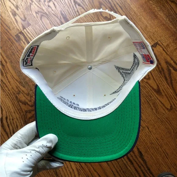 Dallas Cowboys Vintage Spell Out Snap Back - Picture 3 of 5